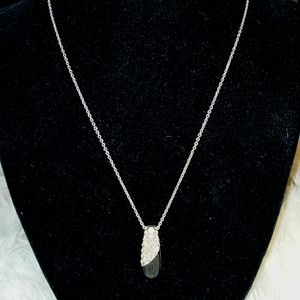 ❤️ NRT Dainty Black Rhinestones Necklace